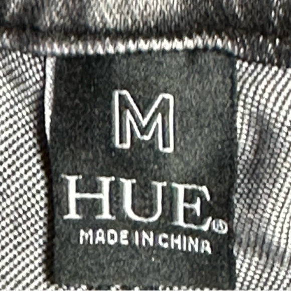 HUE Women's Gray Jeggings - Picture 5 of 5